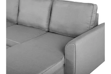 Nesna Hjørnesofa 228 cm - Grå - Møbler - Sofaer - Sovesofaer - Sovesofa chaiselong