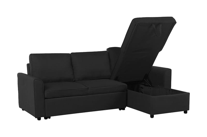 Nesna Hjørnesofa 228 cm - Sort - Møbler - Sofaer - Hjørnesofa