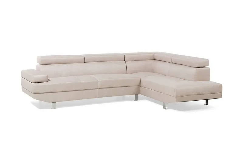 Norrea Hjørnesofa 261 cm - Beige - Møbler - Sofaer - Hjørnesofa