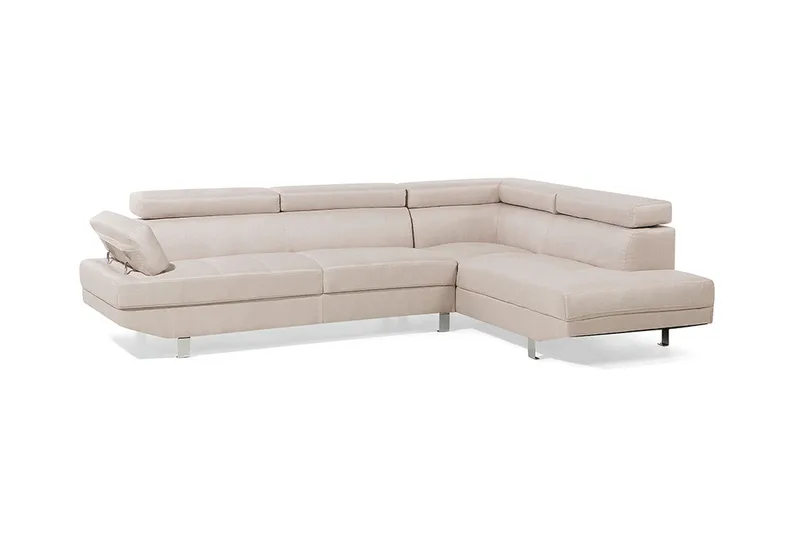 Norrea Hjørnesofa 261 cm - Beige - Møbler - Sofaer - Hjørnesofa