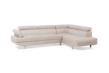 Norrea Hjørnesofa 261 cm - Beige - Møbler - Sofaer - Hjørnesofa