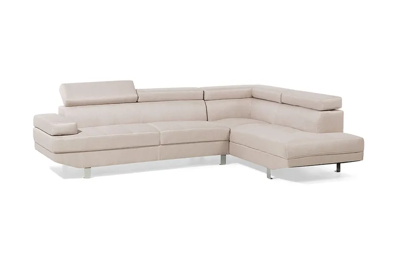 Norrea Hjørnesofa 261 cm - Beige - Møbler - Sofaer - Hjørnesofa