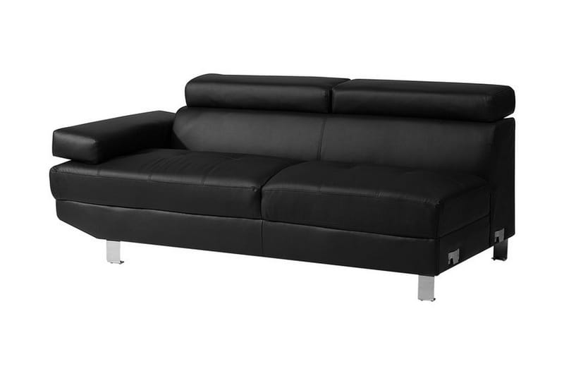 Norrea Hjørnesofa 261 cm - Sort - Møbler - Sofaer - Sofa med chaiselong