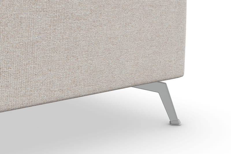 Ocean Lyx 5-personers Vendbar L-formet Hjørnesofa i Stof - Beige - Møbler - Sofaer - Hjørnesofa