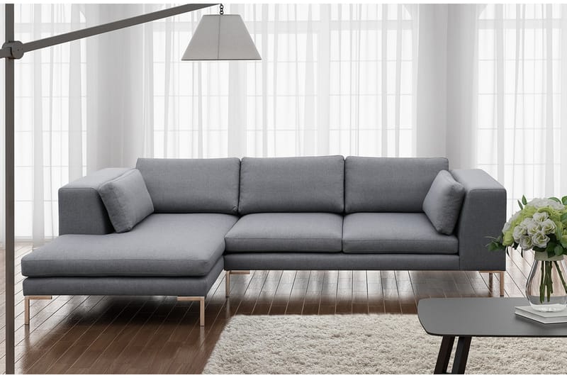 Ocean sofa med diva 322x162x86 cm - Hjørnesofa med chaiselong - Hjørnesofa