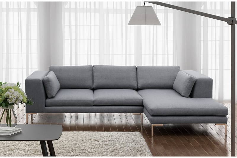 Ocean sofa med diva 322x162x86 cm - Hjørnesofa med chaiselong - Hjørnesofa