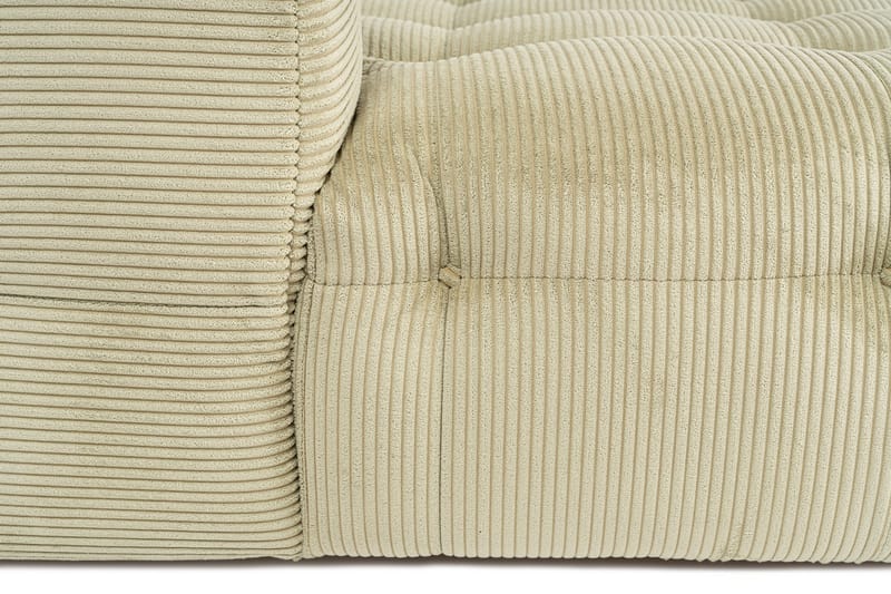 Octavian Hjørnesofa 3-pers - Grøn - Møbler - Sofaer - Modulsofaer - Komplet modulsofa