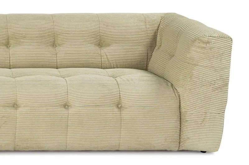 Octavian Hjørnesofa 3-pers - Grøn - Møbler - Sofaer - Modulsofaer - Komplet modulsofa