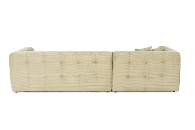 Octavian Hjørnesofa 3-pers - Grøn - Møbler - Sofaer - Modulsofaer - Komplet modulsofa