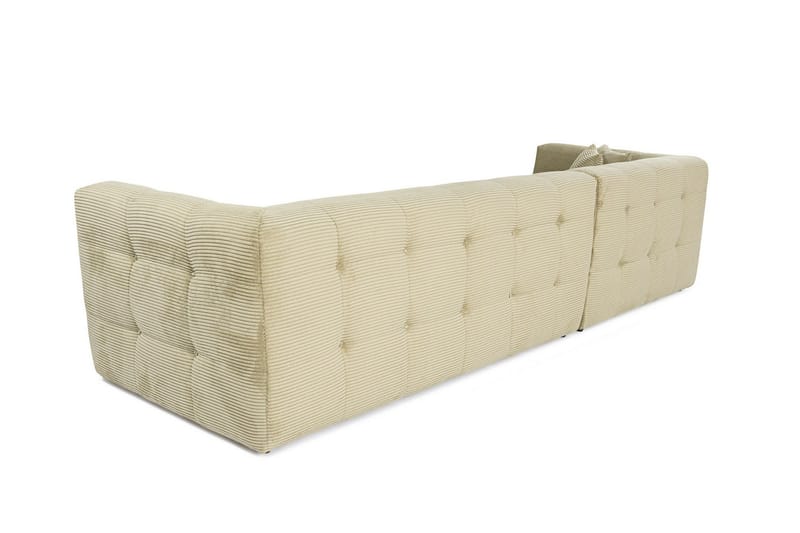 Octavian Hjørnesofa 3-pers - Grøn - Møbler - Sofaer - Modulsofaer - Komplet modulsofa