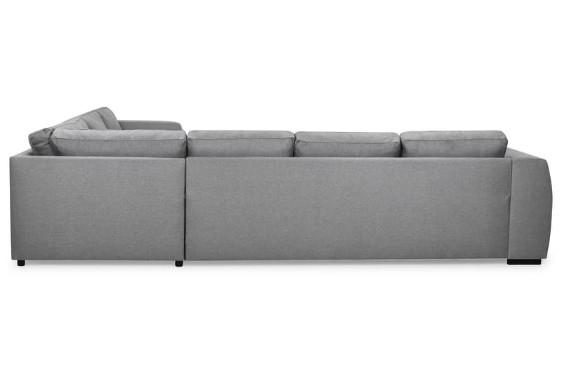 Optus 5-personers Vendbar U-formet Hjørnesofa med Divan i Stof - Lysegrå - Møbler - Sofaer - Hjørnesofa - Hjørnesofa med chaiselong