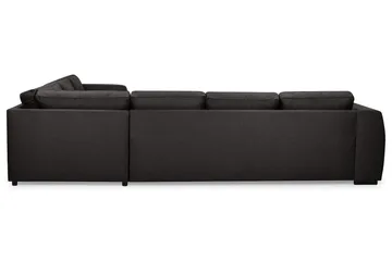 Optus 5-personers Vendbar U-formet Hjørnesofa med Divan i Stof - Mørkegrå - Møbler - Sofaer - Hjørnesofa - Hjørnesofa med chaiselong