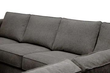 Optus 5-personers hjørnesofa med vendbar chaiselong - Mørkegrå - Møbler - Sofaer - Hjørnesofa - Hjørnesofa med chaiselong