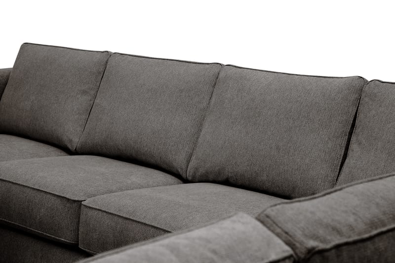 Optus 5-personers hjørnesofa med vendbar chaiselong - Mørkegrå - Møbler - Sofaer - Hjørnesofa - Hjørnesofa med chaiselong
