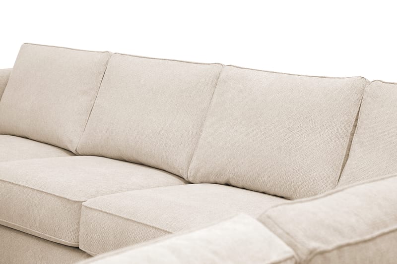 Optus 5-personers hjørnesofa med vendbar chaiselong - Beige - Møbler - Sofaer - Hjørnesofa - Hjørnesofa med chaiselong