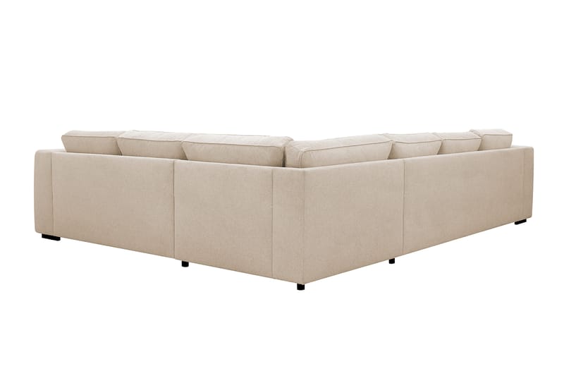 Optus 5-personers hjørnesofa med vendbar chaiselong - Beige - Møbler - Sofaer - Hjørnesofa - Hjørnesofa med chaiselong