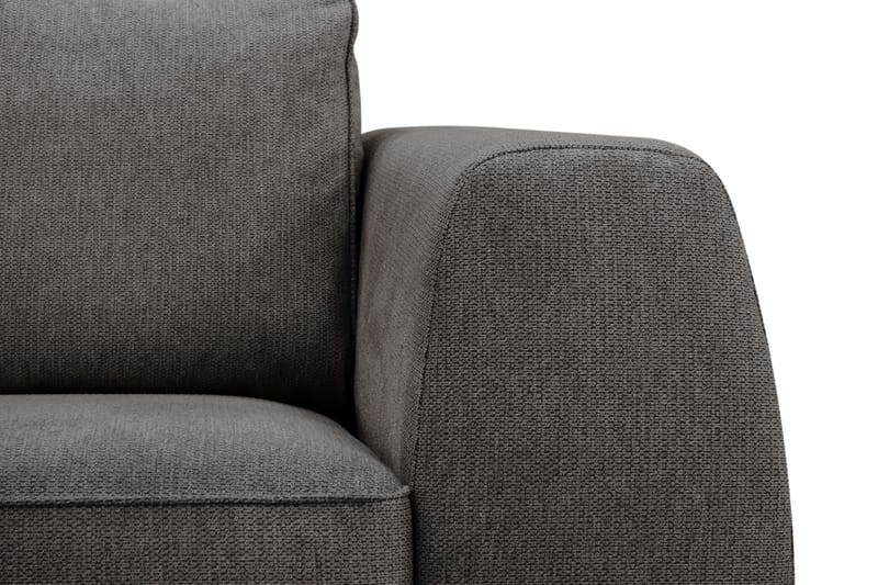 Optus 5-personers hjørnesofa med vendbar chaiselong - Mørkegrå - Møbler - Sofaer - Hjørnesofa - Hjørnesofa med chaiselong