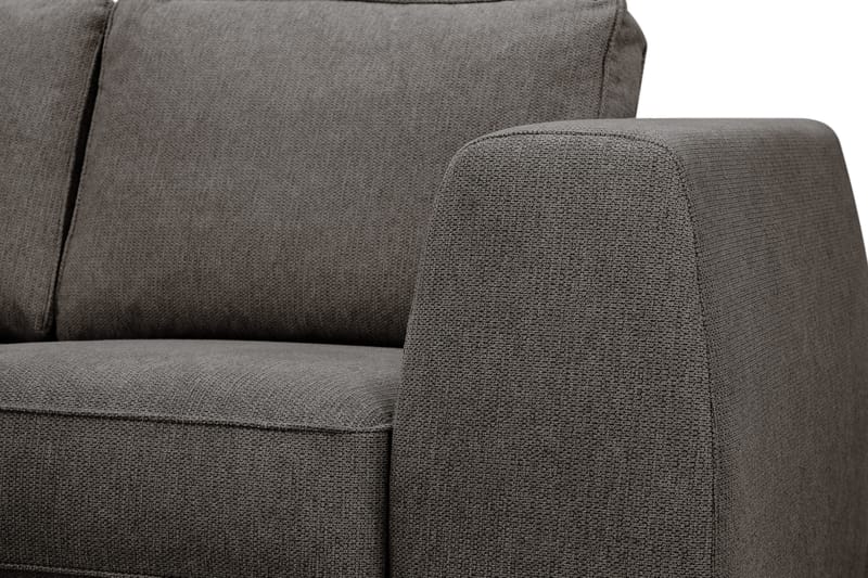 Optus 5-personers hjørnesofa med vendbar chaiselong - Mørkegrå - Møbler - Sofaer - Hjørnesofa - Hjørnesofa med chaiselong