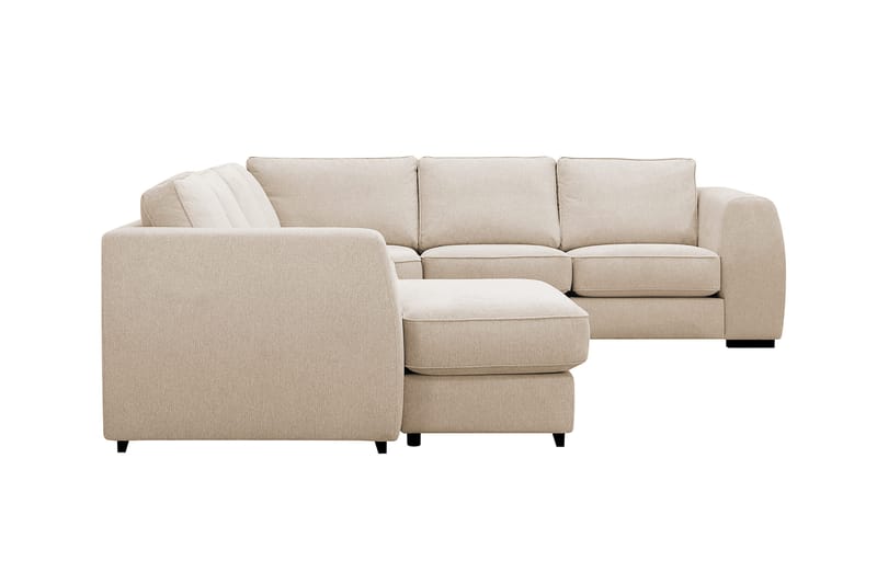Optus 5-personers hjørnesofa med vendbar chaiselong - Beige - Møbler - Sofaer - Hjørnesofa - Hjørnesofa med chaiselong