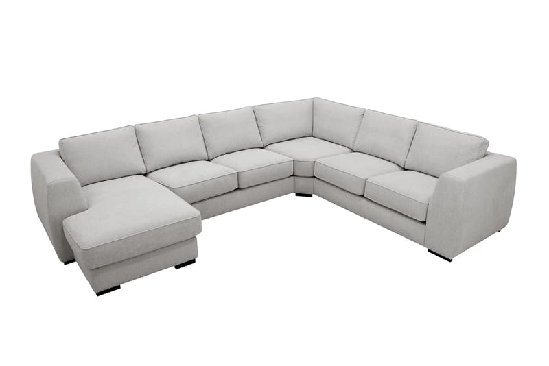 Optus 5-personers hjørnesofa med vendbar chaiselong - Lysegrå - Møbler - Sofaer - Hjørnesofa - Hjørnesofa med chaiselong