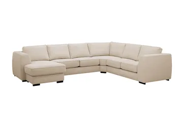 Optus 5-personers hjørnesofa med vendbar chaiselong - Beige - Møbler - Sofaer - Hjørnesofa - Hjørnesofa med chaiselong