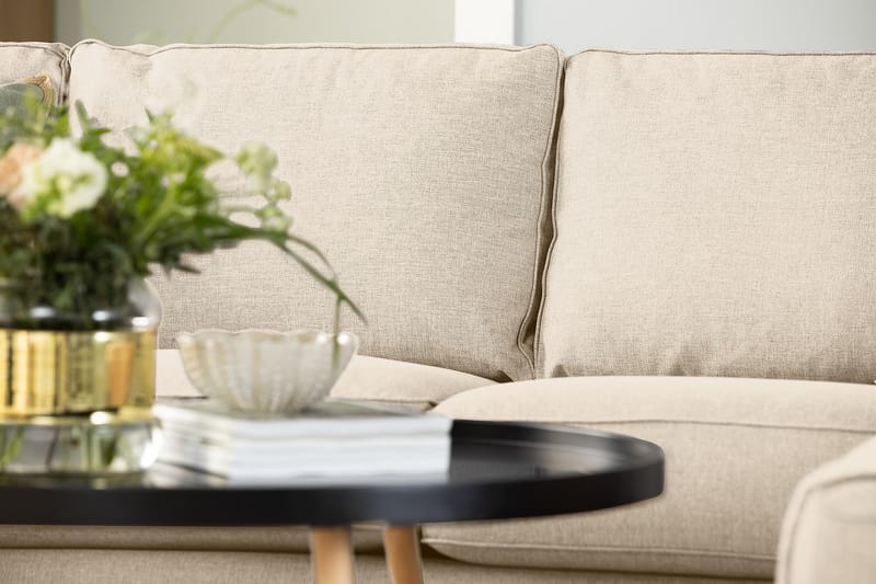 Optus Hjørnesofa med Chaiselong Vendbar - Beige - Møbler - Sofaer - Hjørnesofa - Hjørnesofa med chaiselong