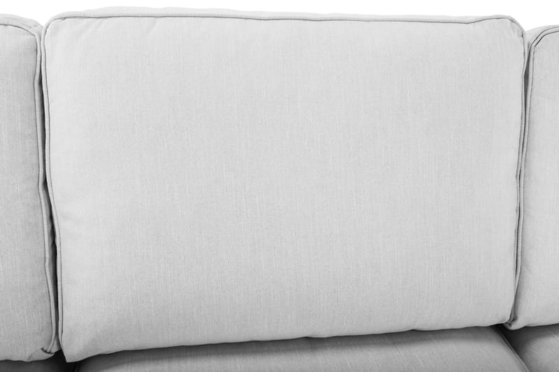 Optus Lyx 5-personers Vendbar L-formet Hjørnesofa i Stof - Grå - Møbler - Sofaer - Hjørnesofa