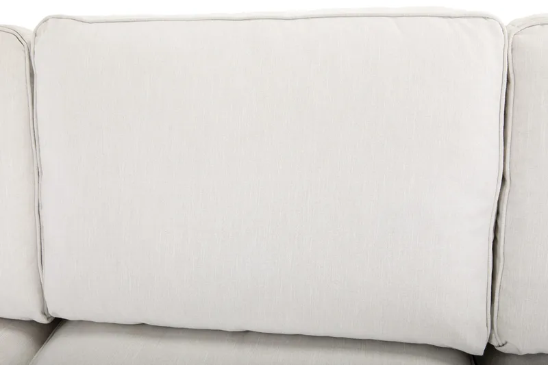 Optus Lyx 5-personers Højrevendt U-formet Hjørnesofa med Divan i Stof - Lysegrå - Møbler - Sofaer - Hjørnesofa - Hjørnesofa med chaiselong