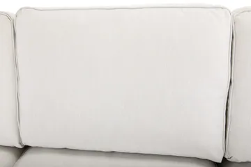 Optus Lyx 5-personers Højrevendt U-formet Hjørnesofa med Divan i Stof - Lysegrå - Møbler - Sofaer - Hjørnesofa - Hjørnesofa med chaiselong
