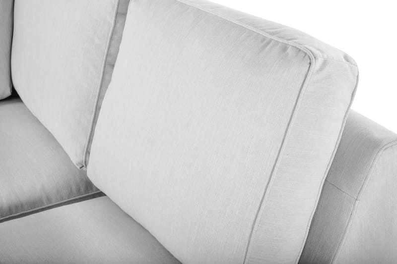 Optus Lyx 5-personers Højrevendt U-formet Hjørnesofa med Divan i Stof - Grå - Møbler - Sofaer - Hjørnesofa - Hjørnesofa med chaiselong