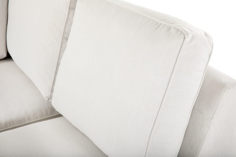 Optus Lyx 5-personers Højrevendt U-formet Hjørnesofa med Divan i Stof - Lysegrå - Møbler - Sofaer - Hjørnesofa - Hjørnesofa med chaiselong