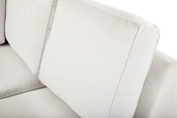 Optus Lyx 5-personers Højrevendt U-formet Hjørnesofa med Divan i Stof - Lysegrå - Møbler - Sofaer - Hjørnesofa - Hjørnesofa med chaiselong