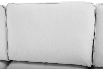 Optus Lyx 5-personers Højrevendt U-formet Hjørnesofa med Divan i Stof - Grå - Møbler - Sofaer - Hjørnesofa - Hjørnesofa med chaiselong
