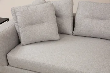 Pavdova Hjørnesofa 4-pers - Lysegrå - Møbler - Sofaer - U Sofa