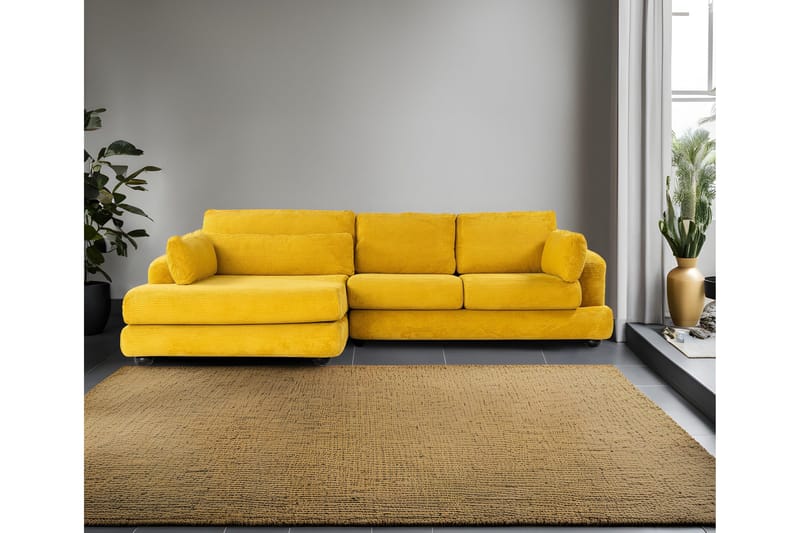 Relento Hjørnesofa 3-pers - Olivengrøn - Møbler - Sofaer - Hjørnesofa - Hjørnesofa med chaiselong