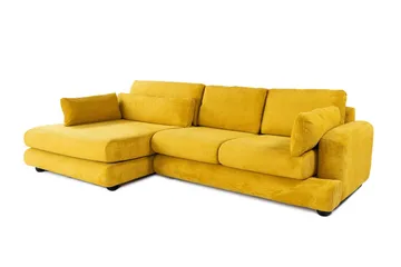 Relento Hjørnesofa 3-pers - Olivengrøn - Møbler - Sofaer - Sofa med chaiselong - 4 personers sofa med chaiselong