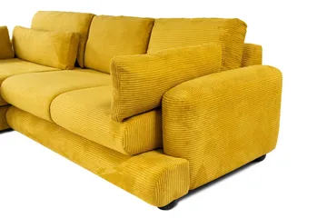 Relento Hjørnesofa 3-pers - Olivengrøn - Møbler - Sofaer - Sofa med chaiselong - 4 personers sofa med chaiselong