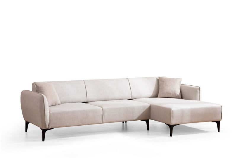 Rossland Chaiselongsofa 3-personers - Hvid - Møbler - Sofaer - Sovesofaer - Hjørnesovesofa