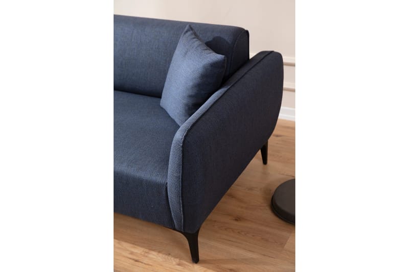 Rossland Chaiselongsofa 3-personers - Blå - Møbler - Sofaer - Hjørnesofa - Hjørnesofa med chaiselong