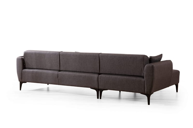 Rossland Chaiselongsofa 3-personers - Mørkegrå - Møbler - Sofaer - Sovesofaer - Hjørnesovesofa
