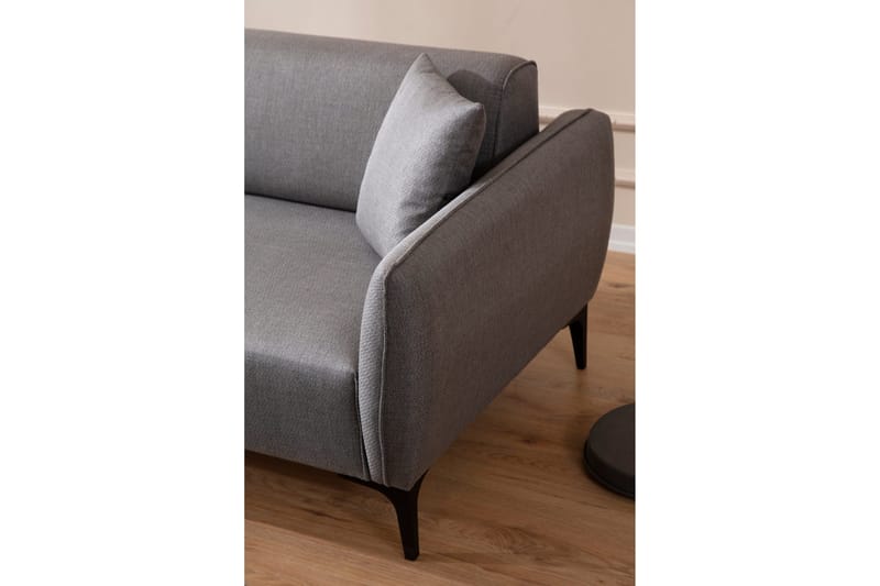 Rossland Chaiselongsofa 3-personers - Grå - Møbler - Sofaer - Hjørnesofa - Hjørnesofa med chaiselong