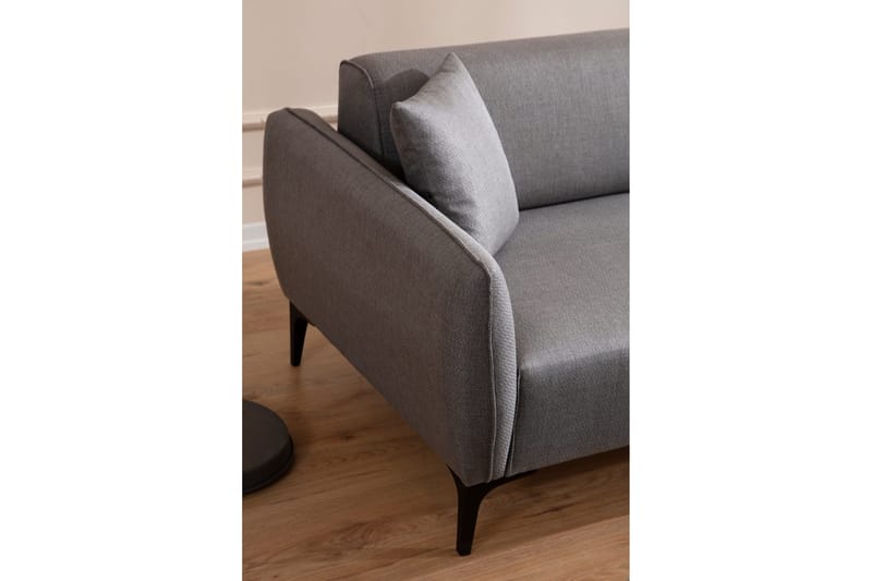 Rossland Chaiselongsofa 3-personers - Grå - Møbler - Sofaer - Hjørnesofa - Hjørnesofa med chaiselong