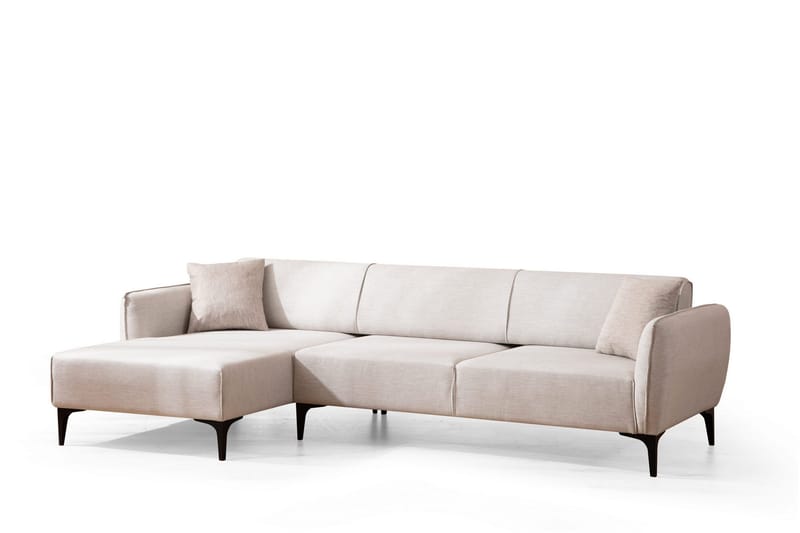 Rossland Chaiselongsofa 3-personers - Hvid - Møbler - Sofaer - Hjørnesofa - Hjørnesofa med chaiselong