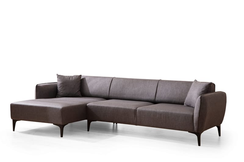 Rossland Chaiselongsofa 3-personers - Mørkegrå - Møbler - Sofaer - Sovesofaer - Hjørnesovesofa