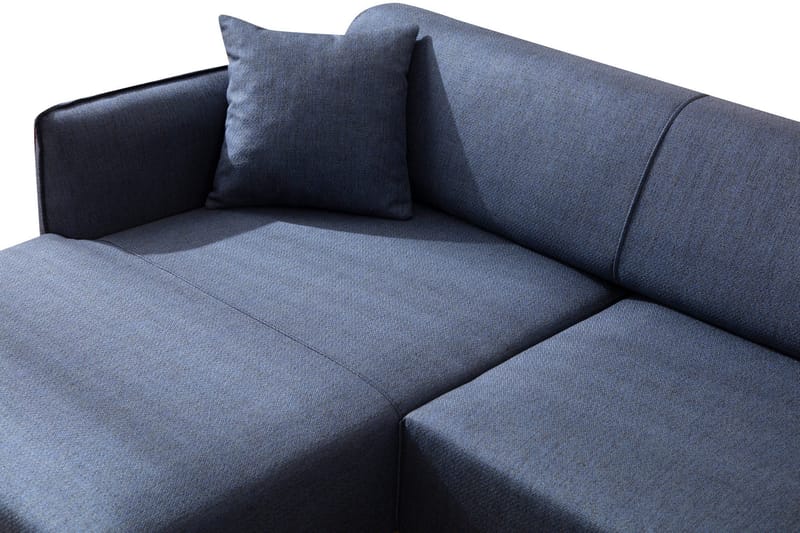 Rossland Chaiselongsofa 3-personers - Blå - Møbler - Sofaer - Sovesofaer - Hjørnesovesofa