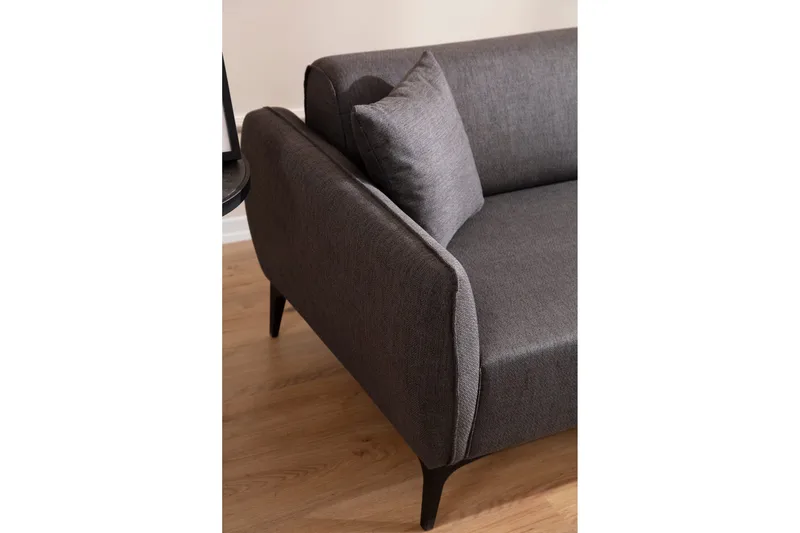 Rossland Chaiselongsofa 3-personers - Mørkegrå - Møbler - Sofaer - Hjørnesofa - Hjørnesofa med chaiselong