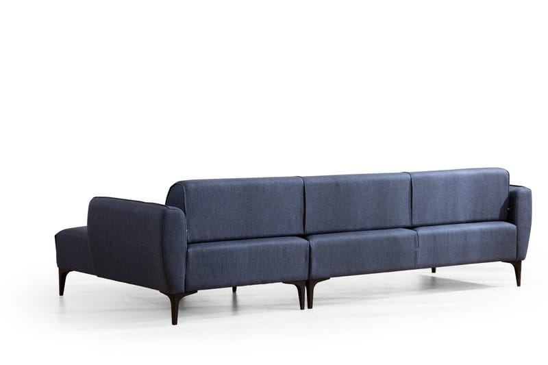 Rossland Chaiselongsofa 3-personers - Blå - Møbler - Sofaer - Sovesofaer - Hjørnesovesofa