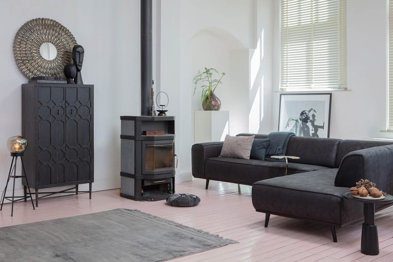 Statement Hjørnesofa - Sort - Møbler - Sofaer - Hjørnesofa