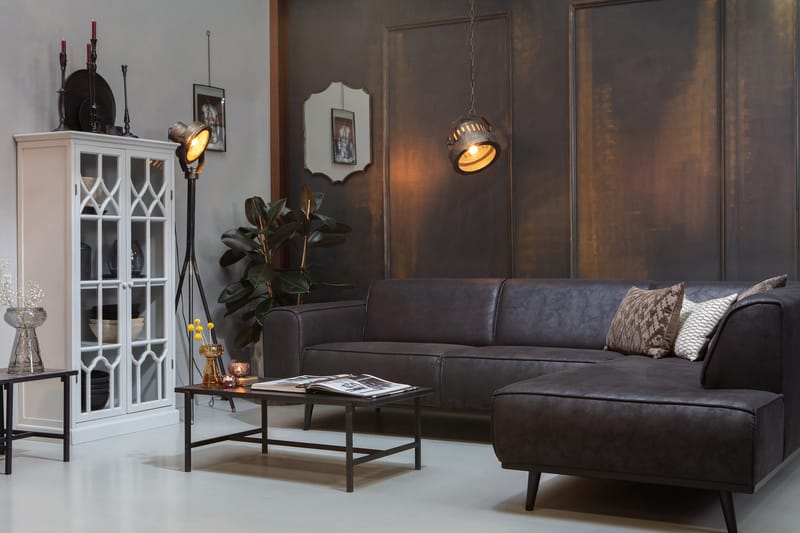 Statement Hjørnesofa - Sort - Møbler - Sofaer - Hjørnesofa
