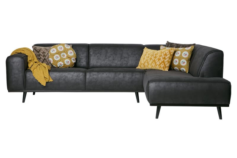 Statement Hjørnesofa - Sort - Møbler - Sofaer - Hjørnesofa